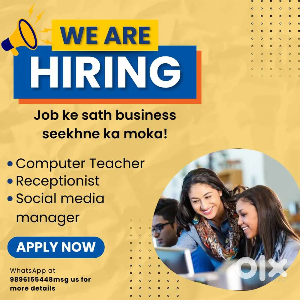 Receptionist and computer teacher