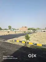 लखनऊ आउटर रिंग रोड पे प्लॉट रहने योग्य सोसाइटी फुल डेवलपमेंट