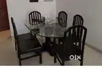 Dining Table with Glass top