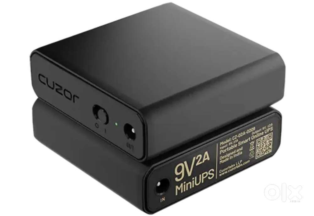 Brand New Cuzor Mini UPS(WIFI power backup)9V for sale  1,299
