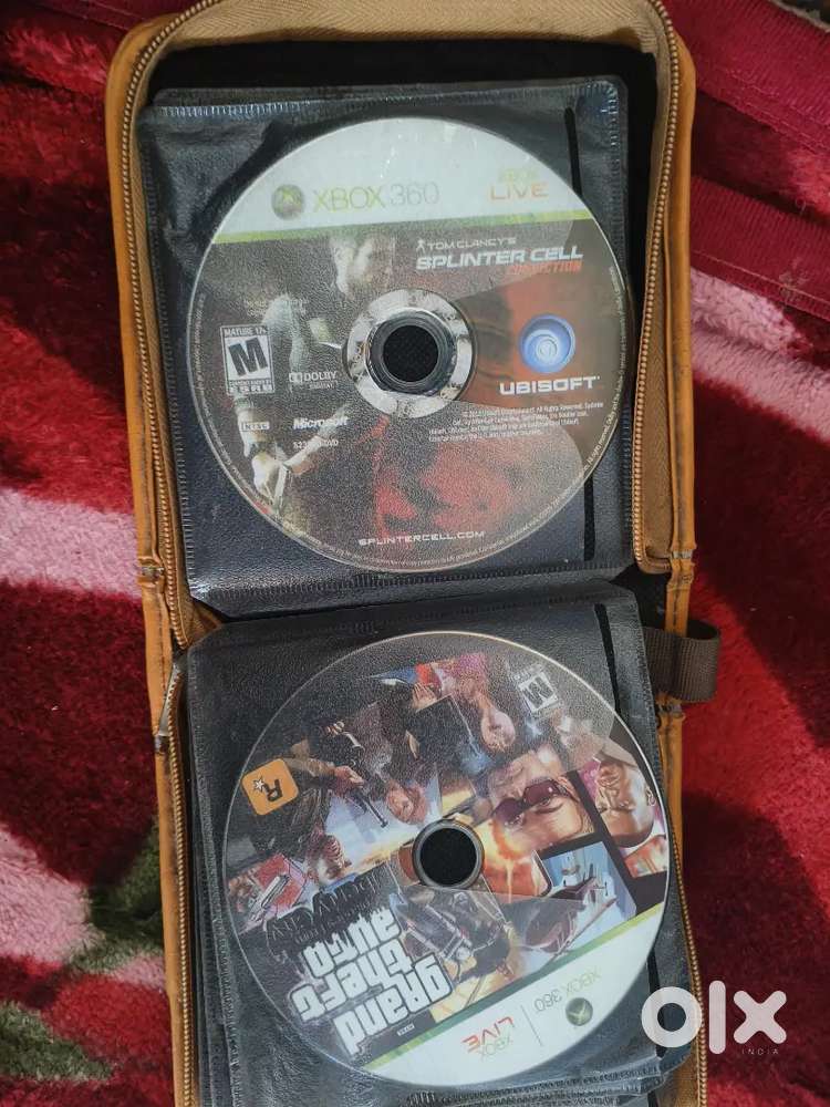 Collection of xbox 360 games 40 games cd