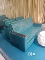 NEW PREMIUM QUALITY 3+1+1 WOODEN HANDLE SOFA SET