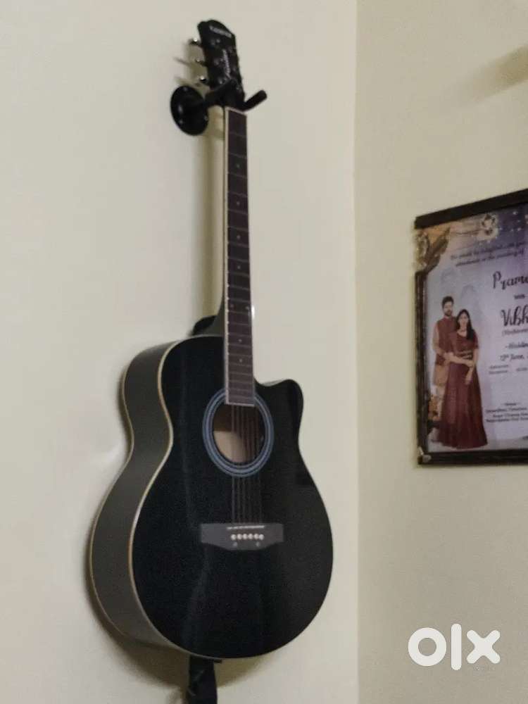 Guitar black colour