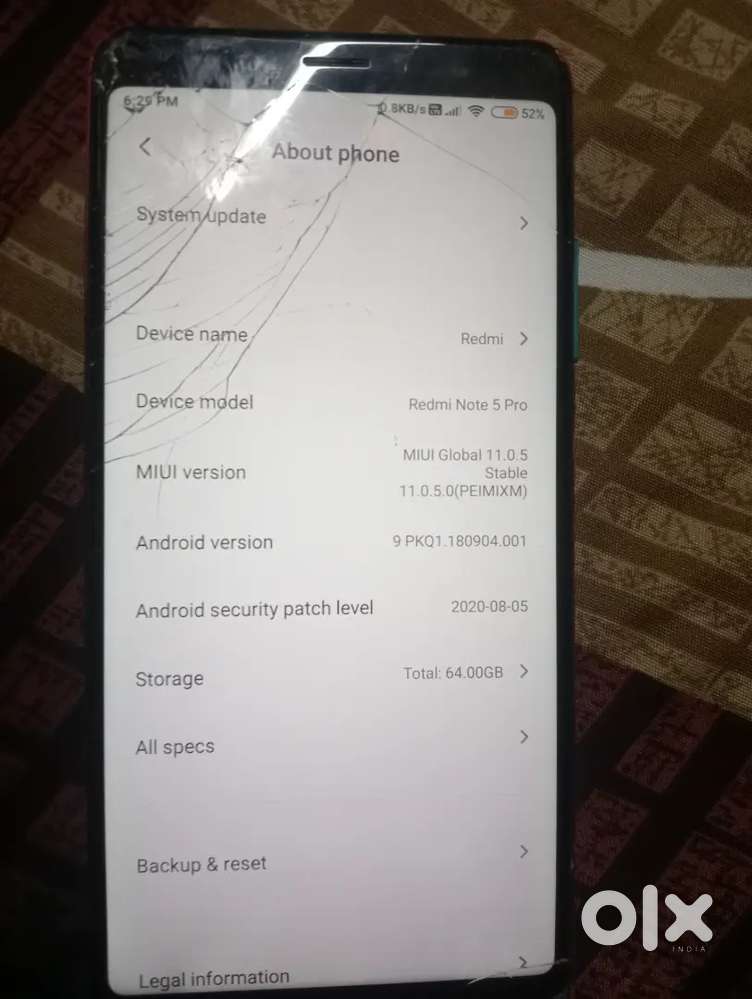 Redmi note 5pro only phone
