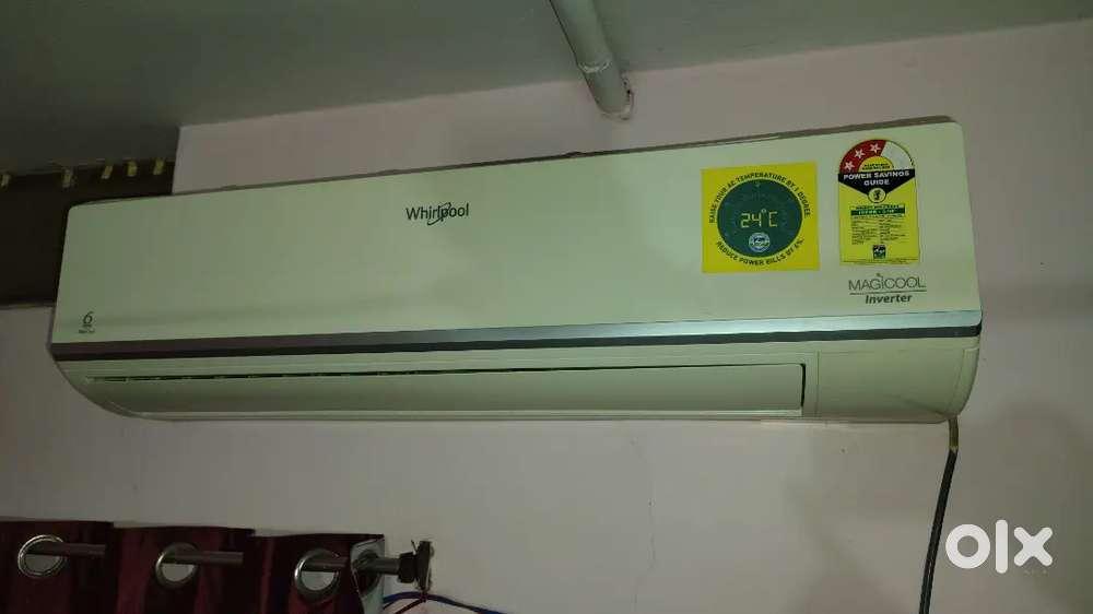Whirlpool magic cool inverter 1.5 Ton AC in superb condition