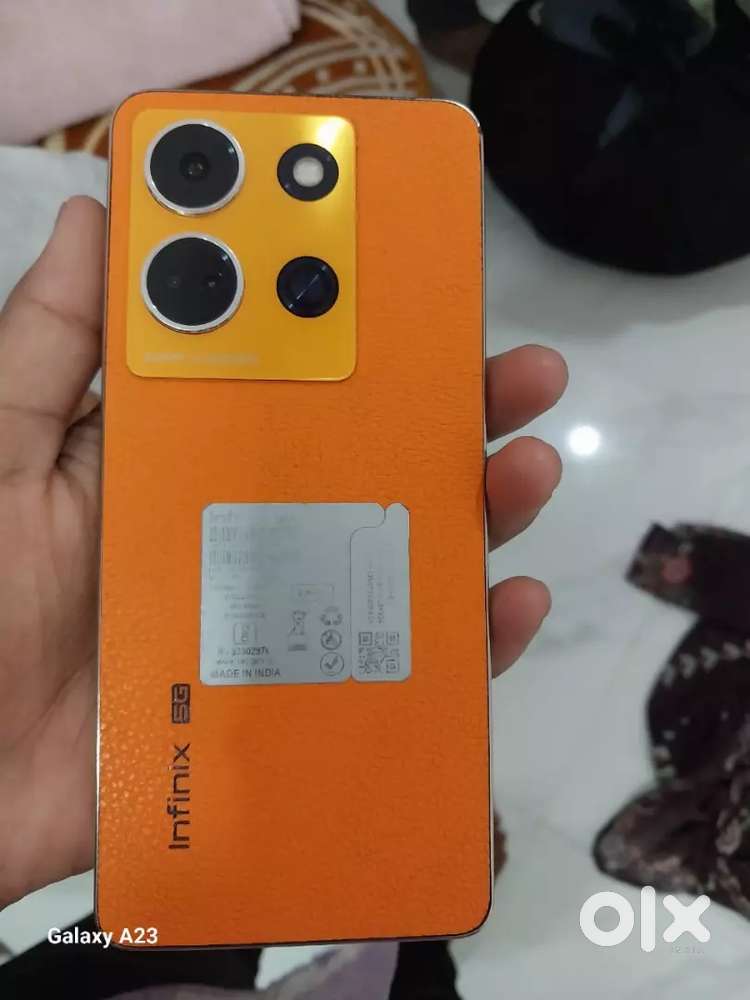 Infinix note 30 5G 8GB RAM 256 GB storag