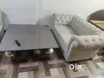 Rearly used premium sofa set + study table price 2000