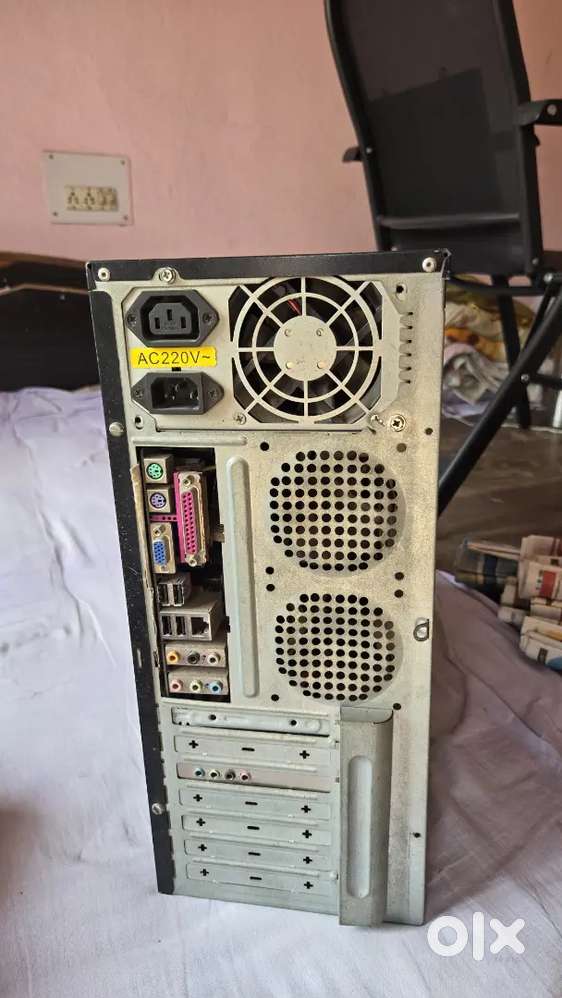 Cpu cabinet motherboard and hard drive