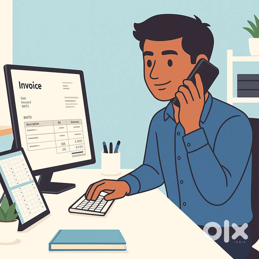 Billing staff at Pharmacy Distributor