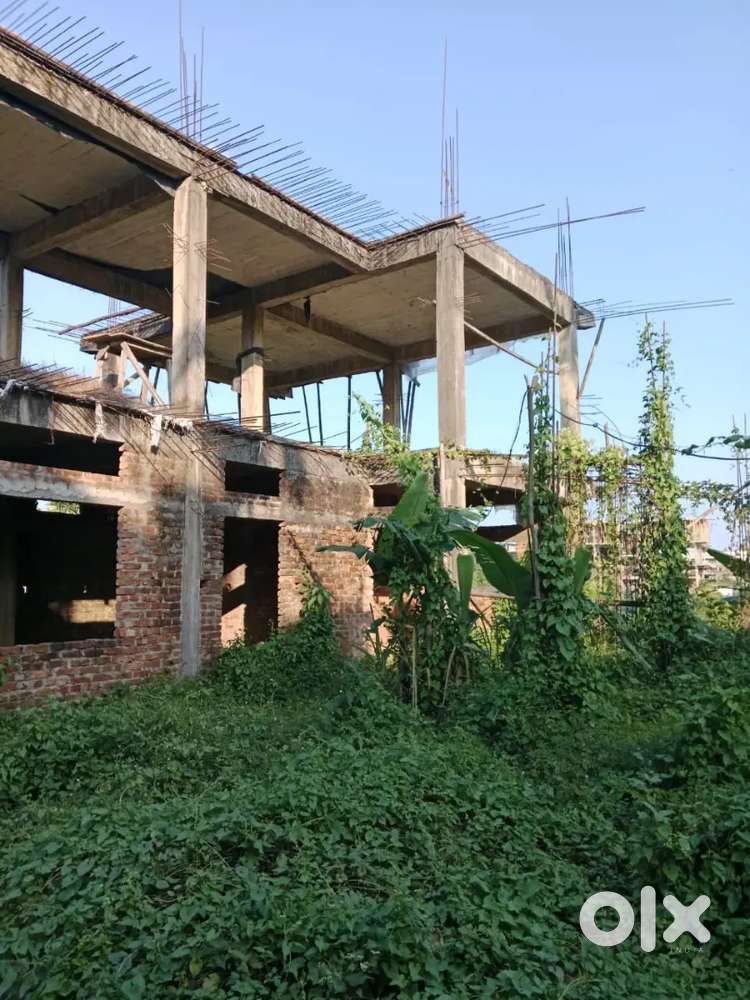 New baghatpur 4 khatha plot with u c house