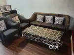 5 seater sofa with center table