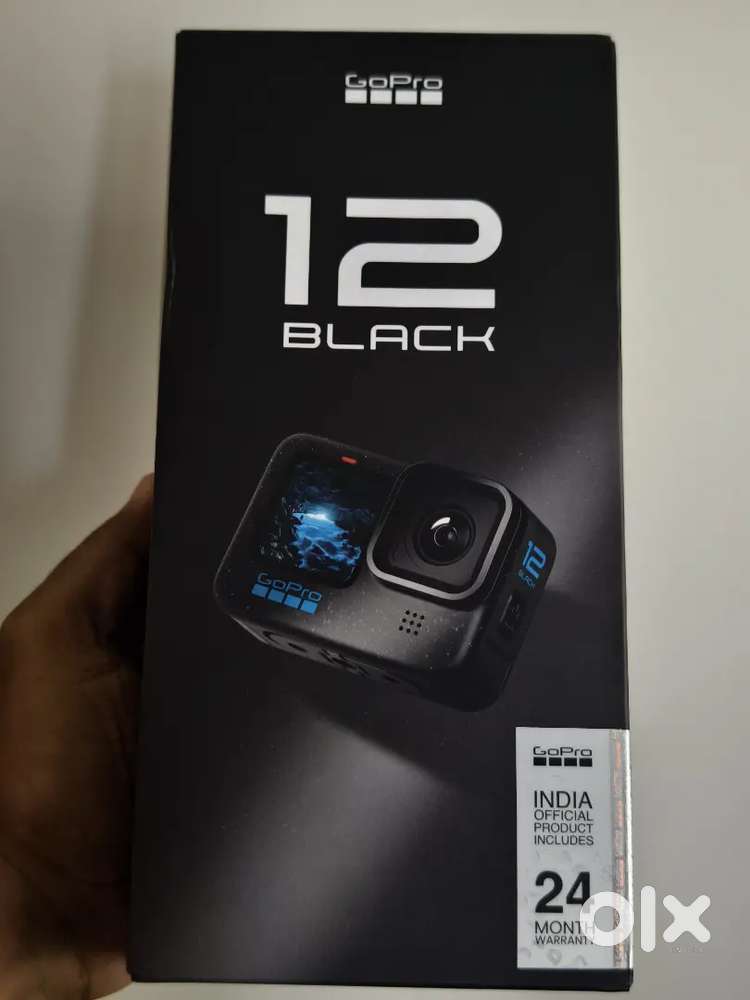GoPro HERO12 Waterproof Action Camera Sealed with bill