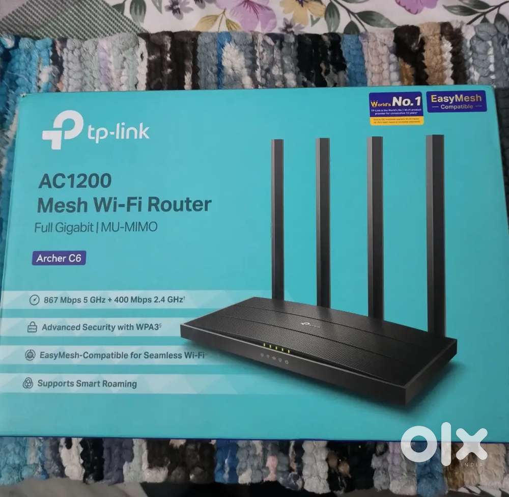TP-Link Archer C6 Gaming Router Excellent Condition