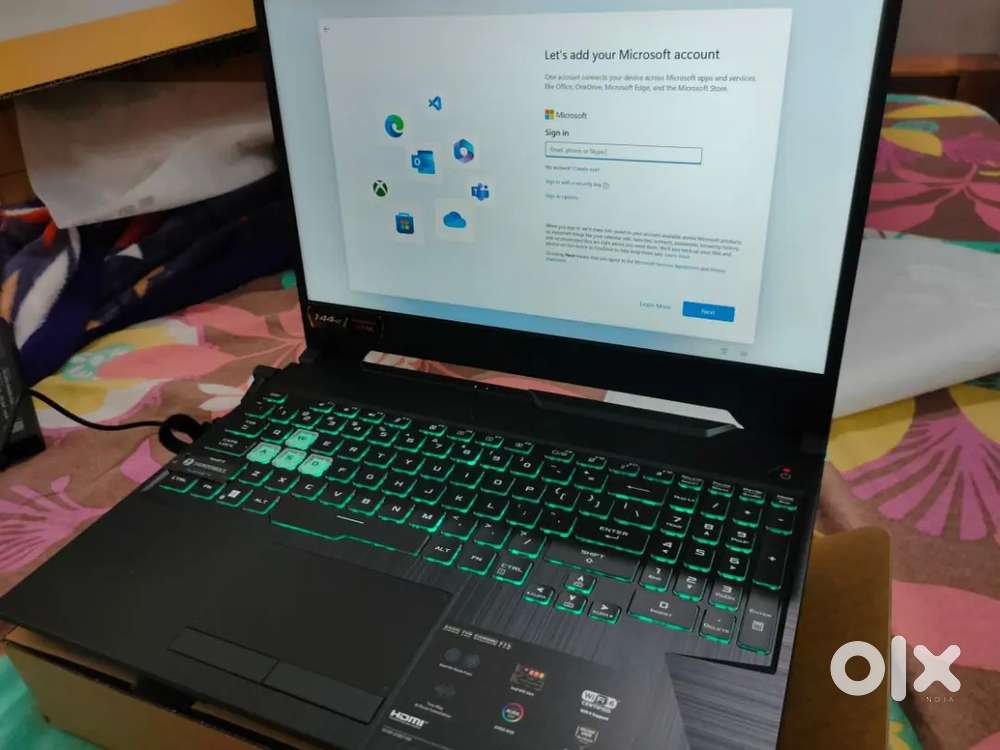 “ASUS TUF F17  i5 11th Gen  RTX 2050  24GB RAM  Bill & Box”