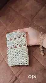 Aesthetic pearl bag