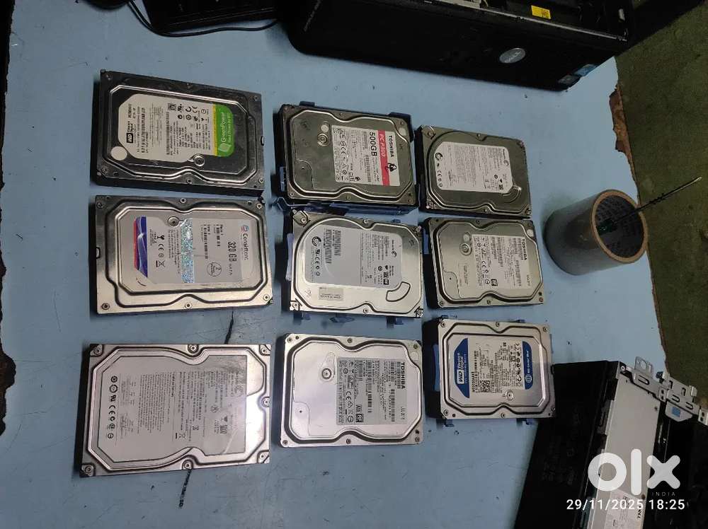 SAI COMPUTER A+++ USED  500GB HDD RS1250 BULK