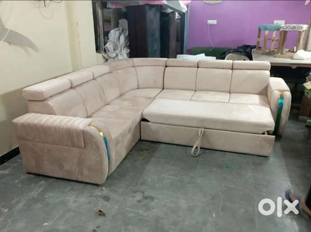5 SEATER SOFA CUMBED+ LOUNGE AT EMI AVAILABLE ALIYAR ARHAM RECLINERS