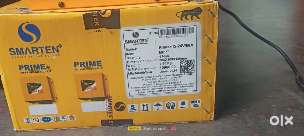 Smarten prime + 50 amp Mppt Solar Control