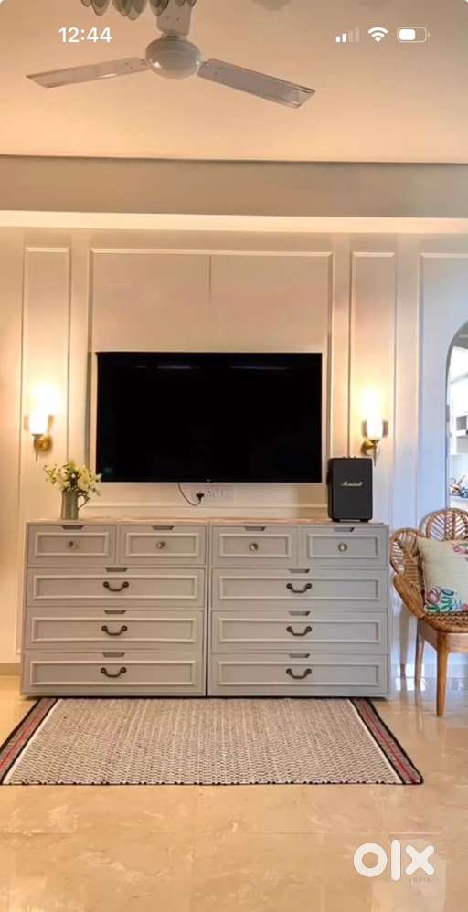 Grey Chest of Drawers (2 nos)