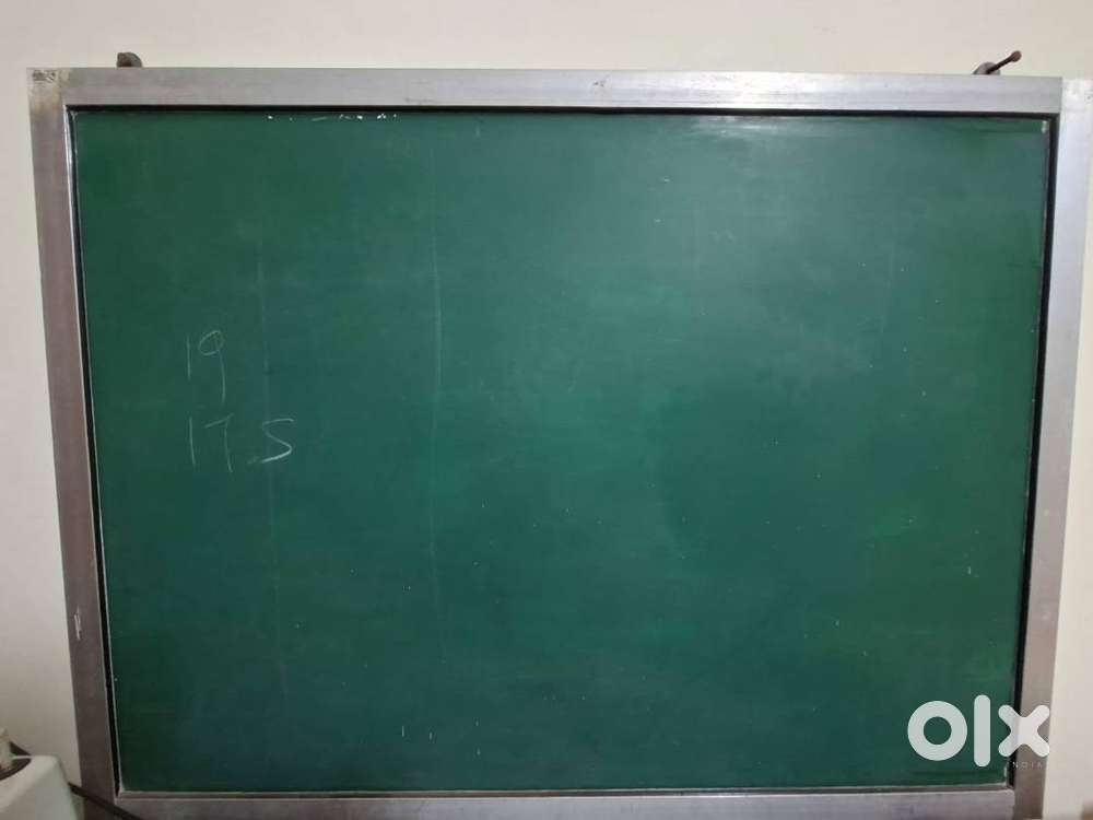 Wall Mounted Glass Black Board