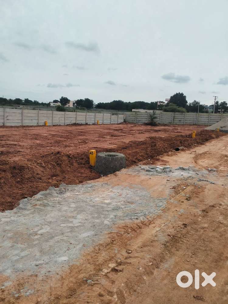 Gated community open plots at Shadnagar town