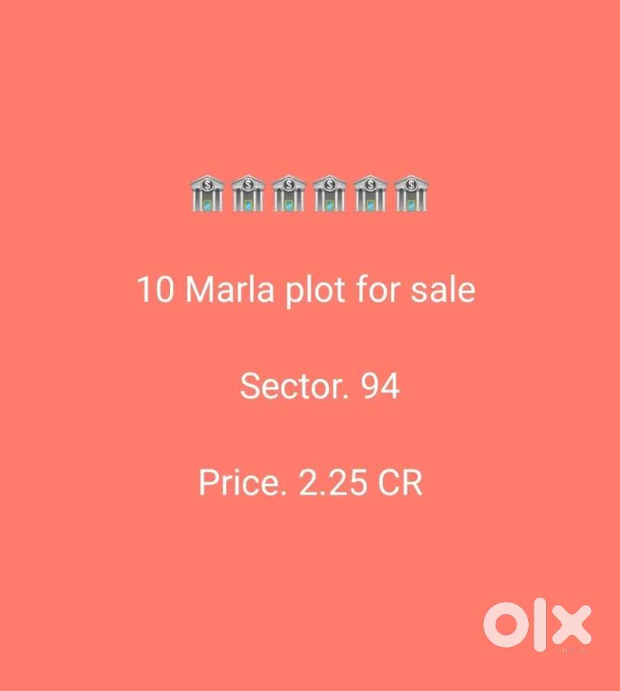 8 Marla plot for sale sector 94 Gaj. 200