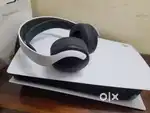 PS5 Disc edition playstation5 with controller and Sony pulse headset