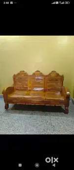 New Teak Wood sofa(3 seater) for sales