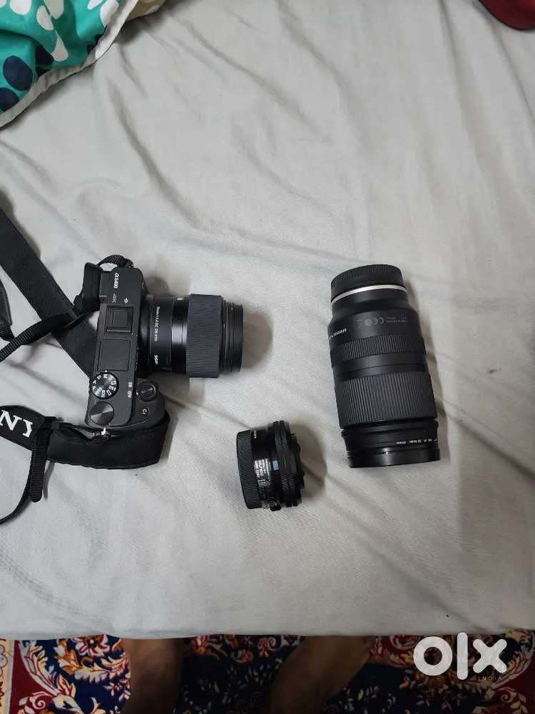 Sony a6400 Creator Kit - Tamron - Sigma - 256gb sd Card + Camera Bag