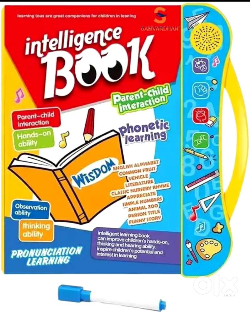 Interactive Intelligence Learning Book for Children