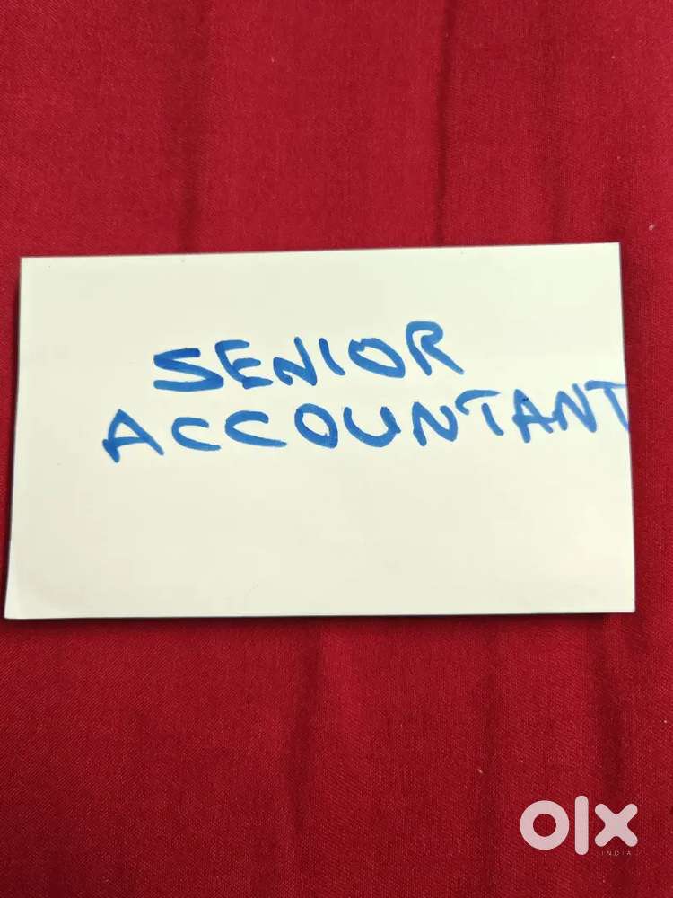SENIOR ACCOUNTANT