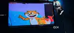 Led tv 32 inch black coolar