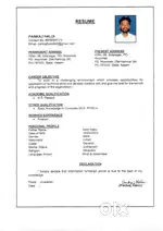 Urgent need a job
