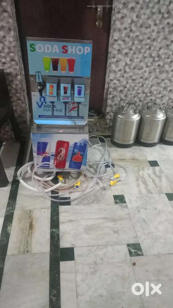 Soda shop machine