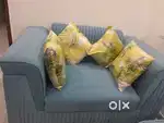 New brand  5 seater sofa with sleepwell donlops used