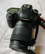 Canon EOS 80D DSLR body with 18 -135 mm USM lens