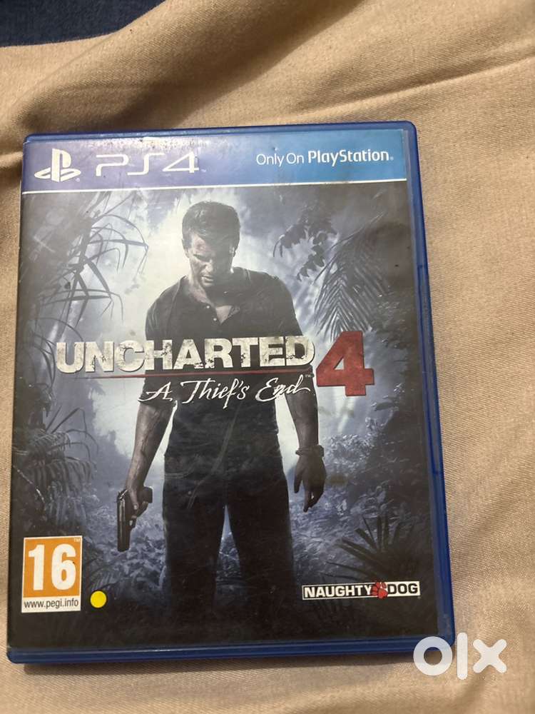 Uncharted 4 ps4 cd
