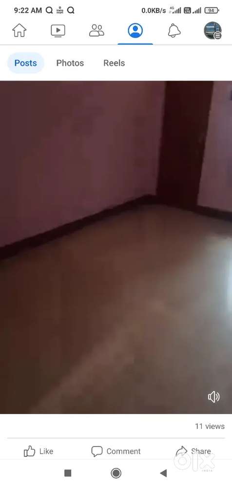 2 room kitchen bathroom balcony flat available for rent in sigra.