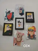 Handmade anime paintings
