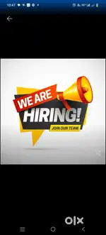 Requirement for waiter & captain