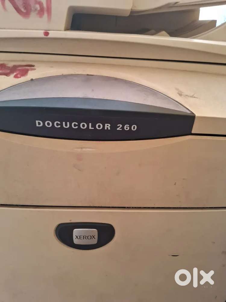 Xrox docucolor 260 and priter machine (brother)