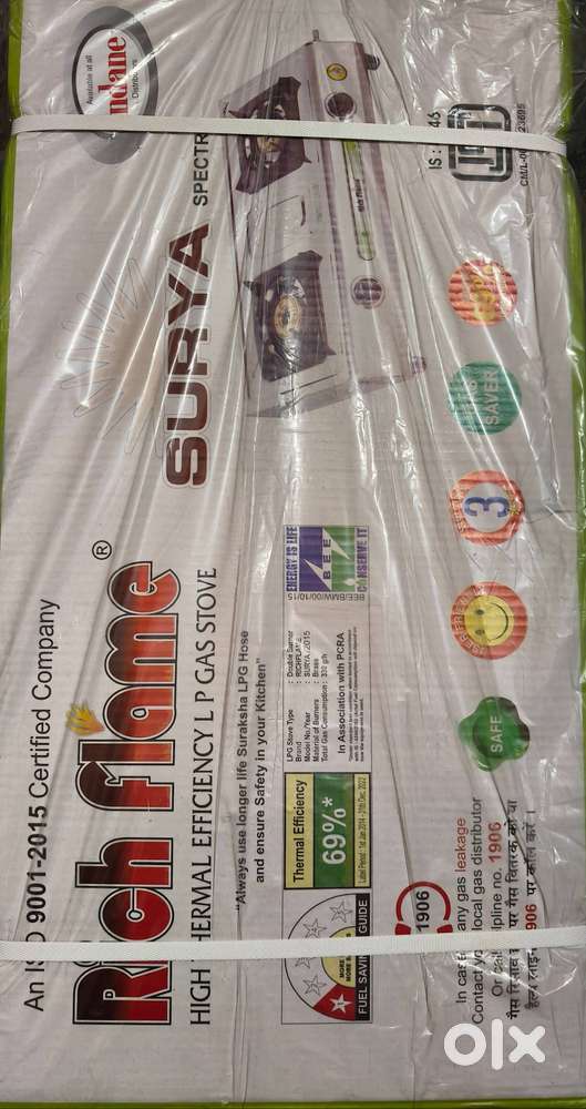 Gas oven with brand new condition