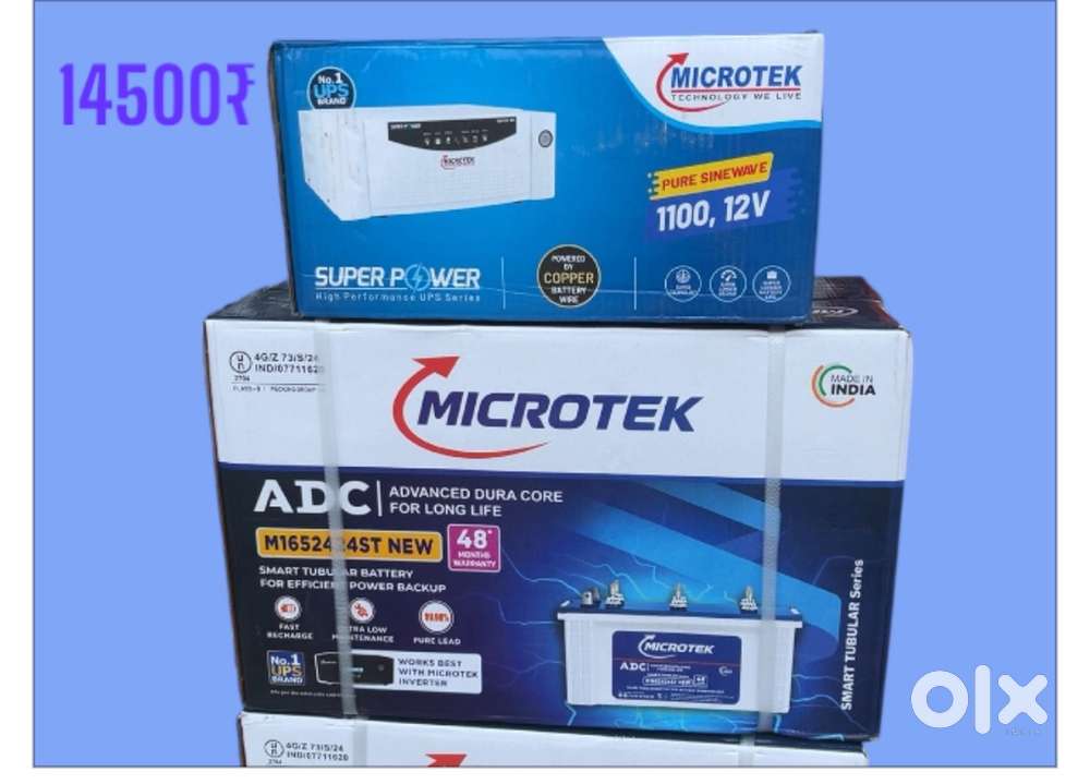 1100va microtek sinewave inverter 100ah microtek battery
