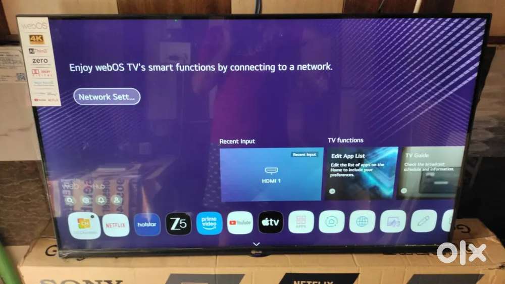 43 46inch Smart Android LED YouTube Netflix Hotstar Amazon prime