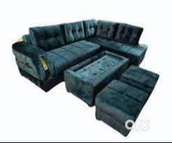Friday offer buy new sofa 8450, L size sofa 13990/- EMI on bank