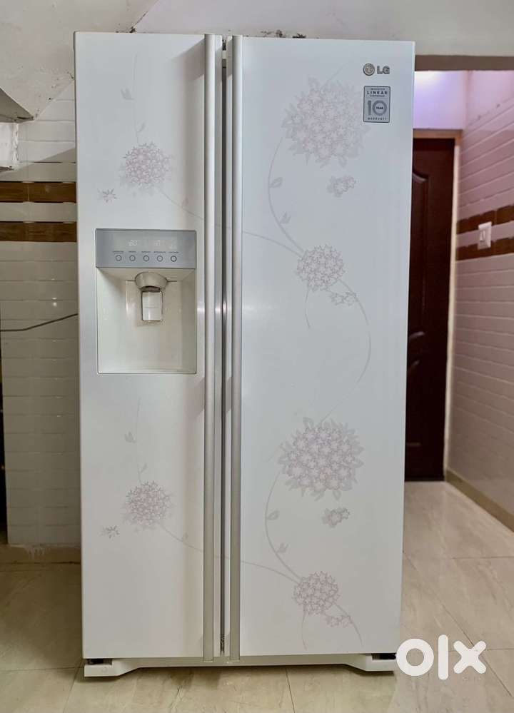 LG side-by-side refrigerator