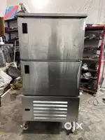SS Double door vertical fridge