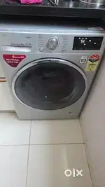 8 Kg LG Front Load Washing machine (Aug.20) in working condition