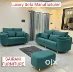 Sairam Furniture new luxury sofa set very soft cushion offer sale
