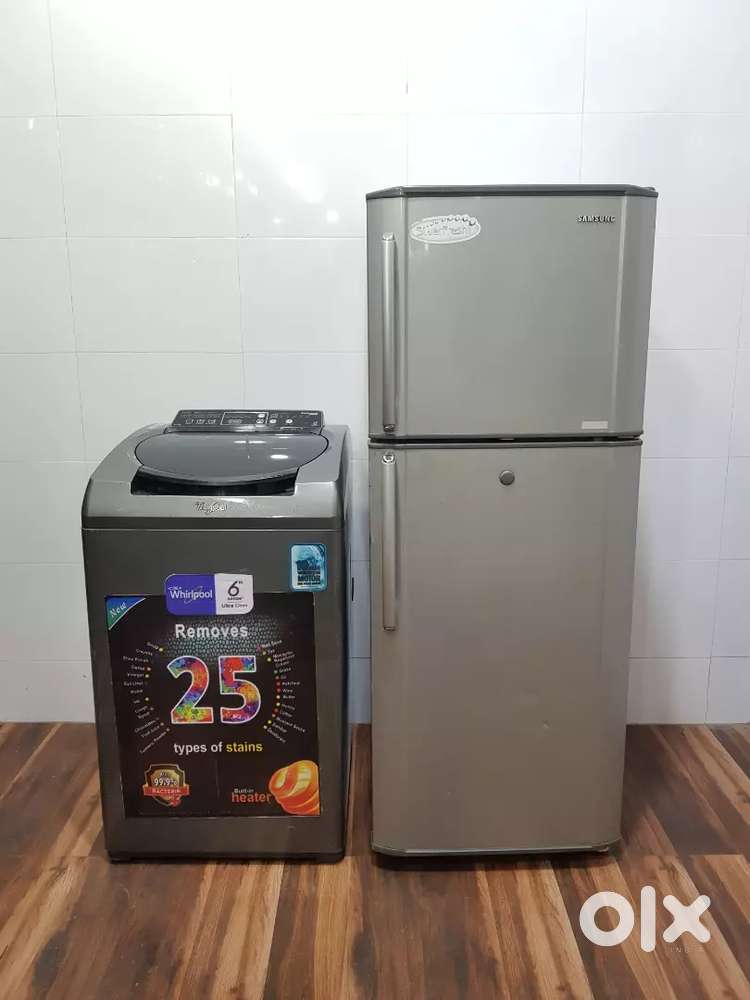 Best combo offer available Samsung refrigerator and washing machine